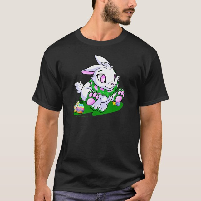 Camiseta Cybunny verde que compete através dos neggs (Frente)