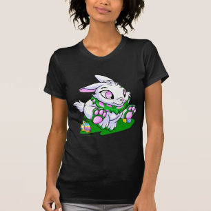 Camiseta Cybunny verde que compete através dos neggs