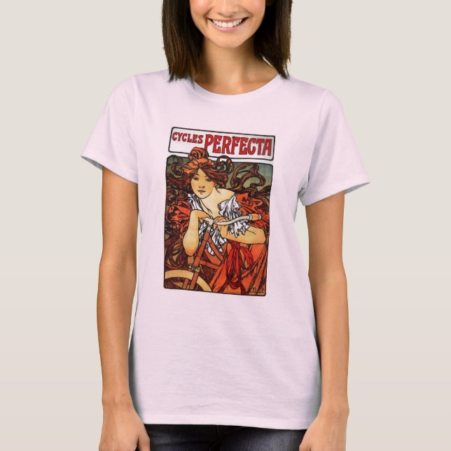 Camiseta Cycles Perfecta Ringer (Frente)