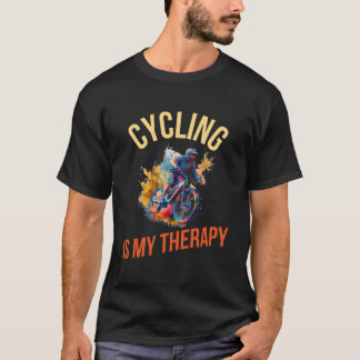 Camiseta Cycling Is My Therapy