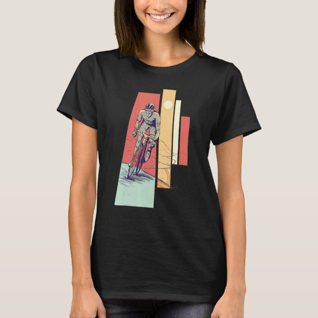 Camiseta Cycling Retro Vintage Cyclist (Frente)