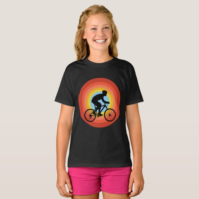 Camiseta CYCLING SUNSET VINTAGE (Frente Completa)