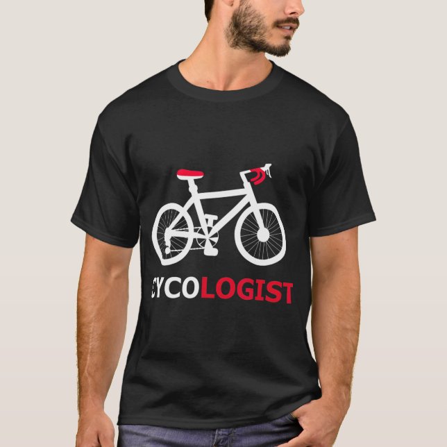 Camiseta Cycologist Bicycle Acessories Mountain Bike (Frente)