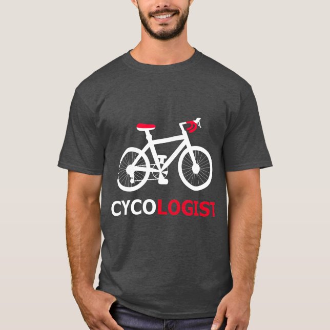 Camiseta Cycologist Bicycle Acessories Mountain Bike (Frente)