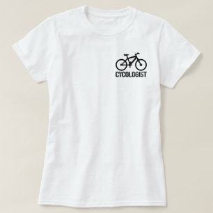 Camiseta Cycologist ciclando Bicicleta Legal de aniversário