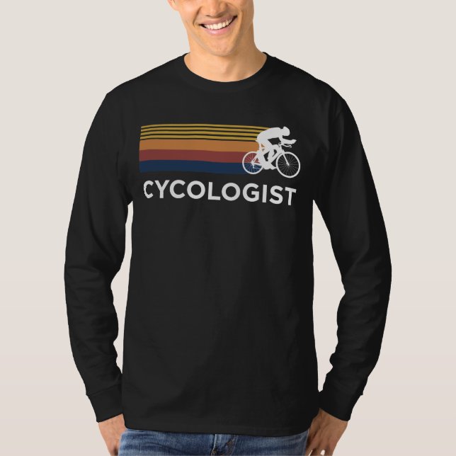 Camiseta Cycologist - Ciclismo de bicicleta engraçada - Ama (Frente)
