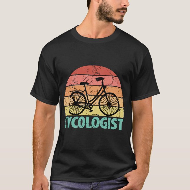 Camiseta Cycologist Funny Cycling (Frente)