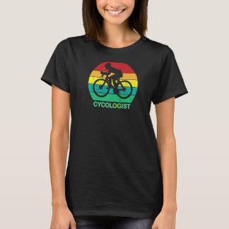 Camiseta Cycologista da Bicicleta Corrente