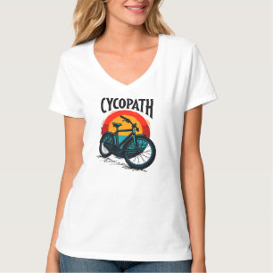 Camiseta Cycopath: Bike Energetica com Teto Gráfico do Sol