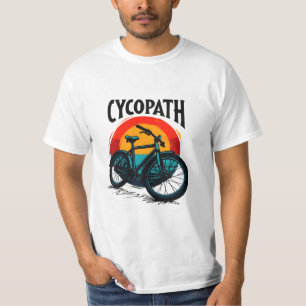 Camiseta Cycopath: Bike Energetica com Teto Gráfico do Sol