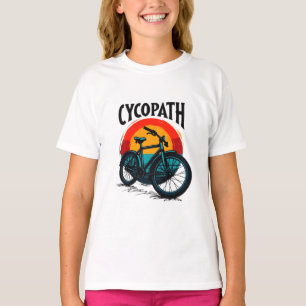 Camiseta Cycopath: Bike Energetica com Teto Gráfico do Sol