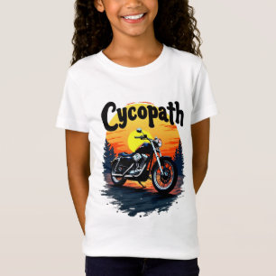 Camiseta Cycopath Greatest Biker Tee com gráfico sunset