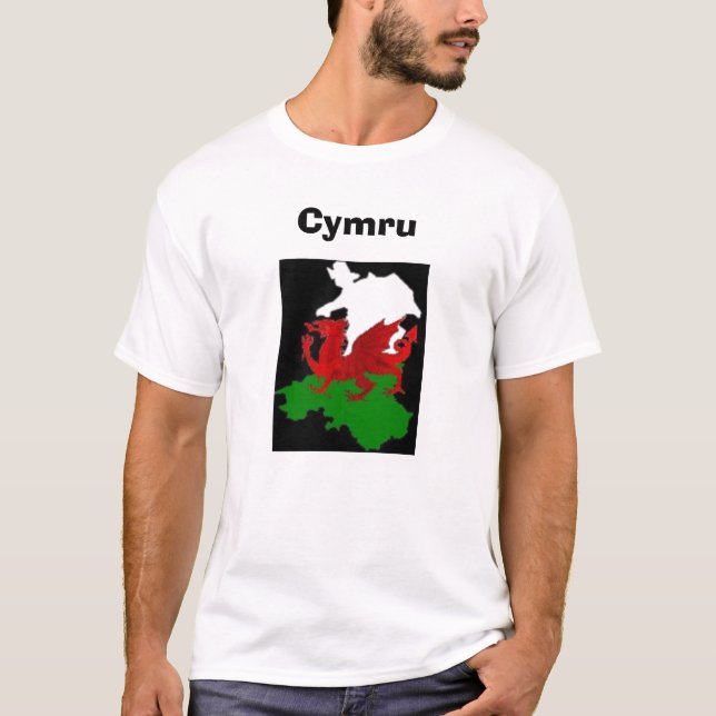 Camiseta Cymru (Frente)