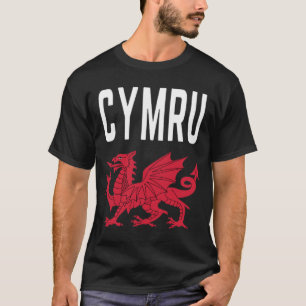 Camiseta Cymru Cymraeg País de Gales Raízes Rugby Orgulhoso