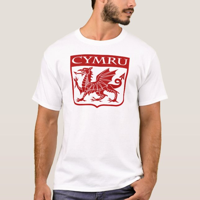 Camiseta Cymru - País de Gales (Frente)