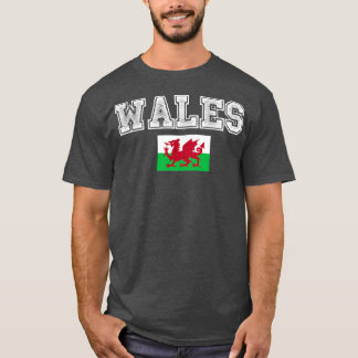 Camiseta Cymru Welsh Wales Football Soccer Jersey Ball