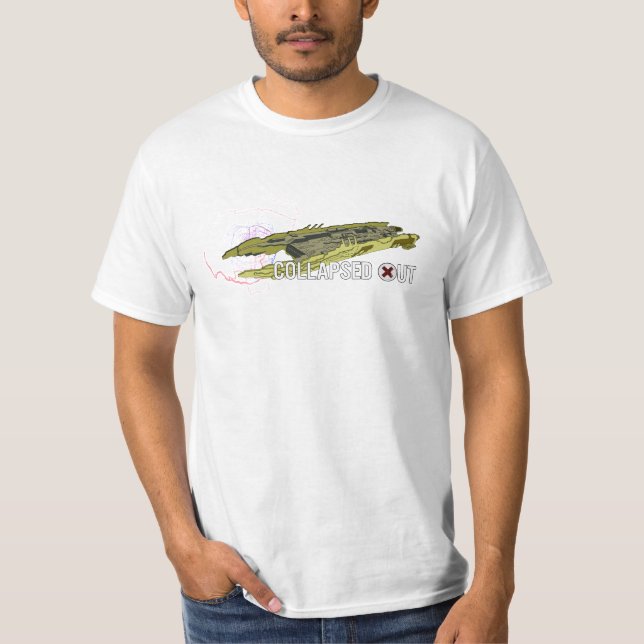 Camiseta CYNOU no branco, T (Frente)