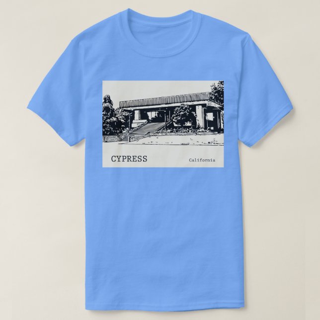 Camiseta Cypress California TShirt 1 (Frente do Design)