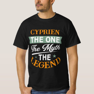 Camiseta Cyprien O Único O Mito A Lenda