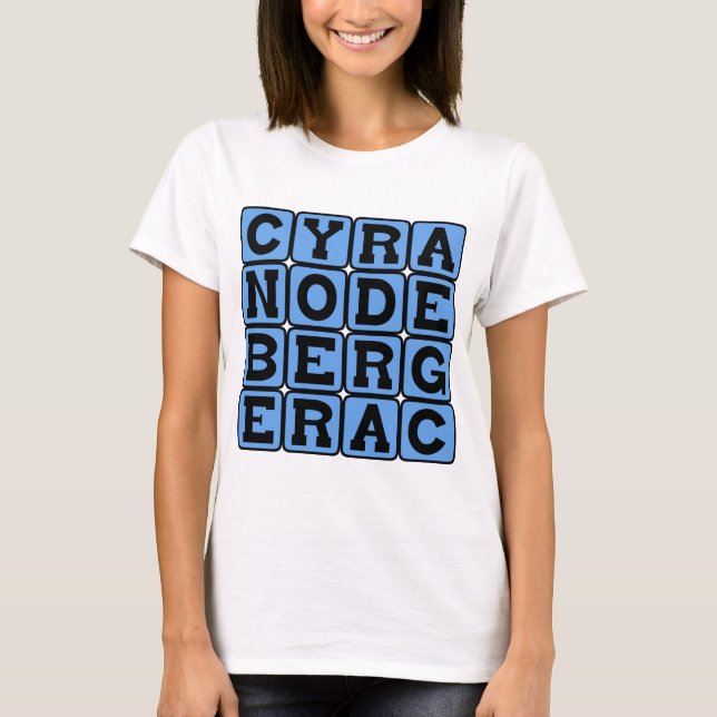 Camiseta Cyrano de Bergerac, jogo francês (Frente)