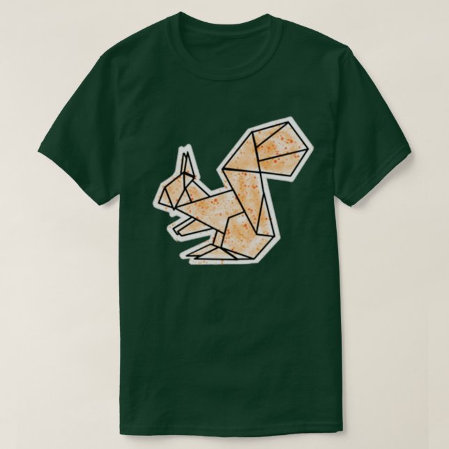Camiseta Cyril The Squirrel (Frente do Design)