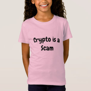 Camiseta Cyrpto é uma Golpe