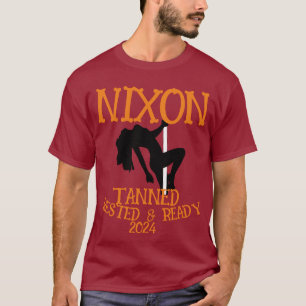 Camiseta CZAR Bronzeado Descansado & Pronto NIXON 2028 Pres