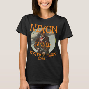 Camiseta CZAR Bronzeado Descansado & Pronto NIXON 2028 Pres