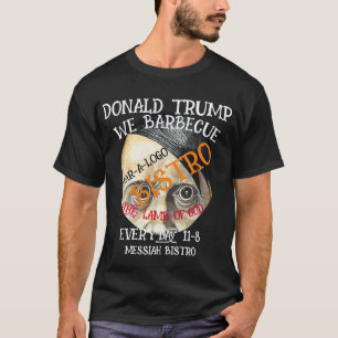 CAMISETA CZAR DONALD TRUMP NÓS FAZEMOS CHURRASCO DE CORDEIR