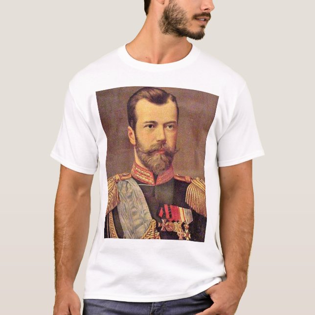 Camiseta Czar Nicholas II (Frente)