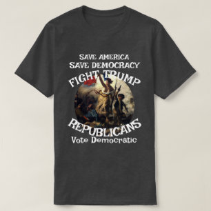 Camiseta Czar Rua Mentiroso Trump Partido Republicano EUA A