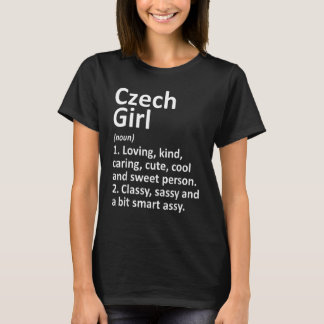 Camiseta CZECH GIRL CZECH REPUBLIC   Country Roots Descent