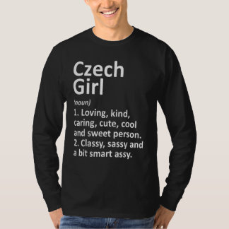 Camiseta CZECH GIRL CZECH REPUBLIC   Country Roots Descent