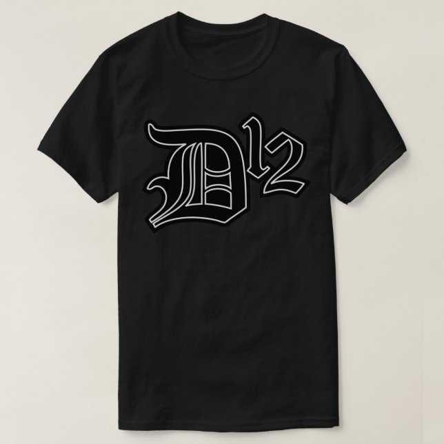 Camiseta D12 T-Shirt clássico (Frente do Design)