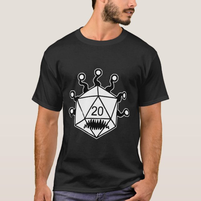 Camiseta d20 Beholder! (Frente)