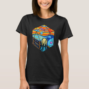 Camiseta D20 Tshirt, O Gritar D20 Tee, D20 Dice Art