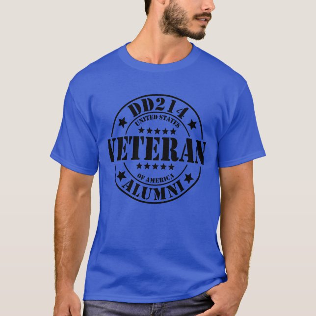 Camiseta D214 Vereteran Alumni Club (Frente)