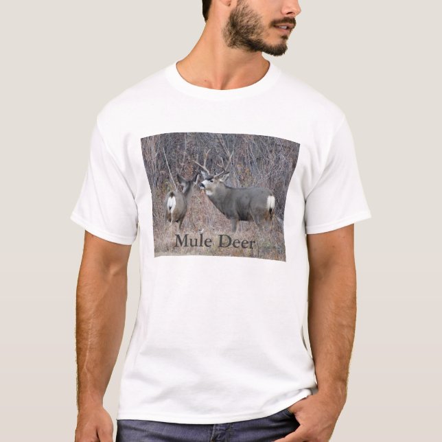 Camiseta D29 Mule Deer Buck and Doe (Frente)