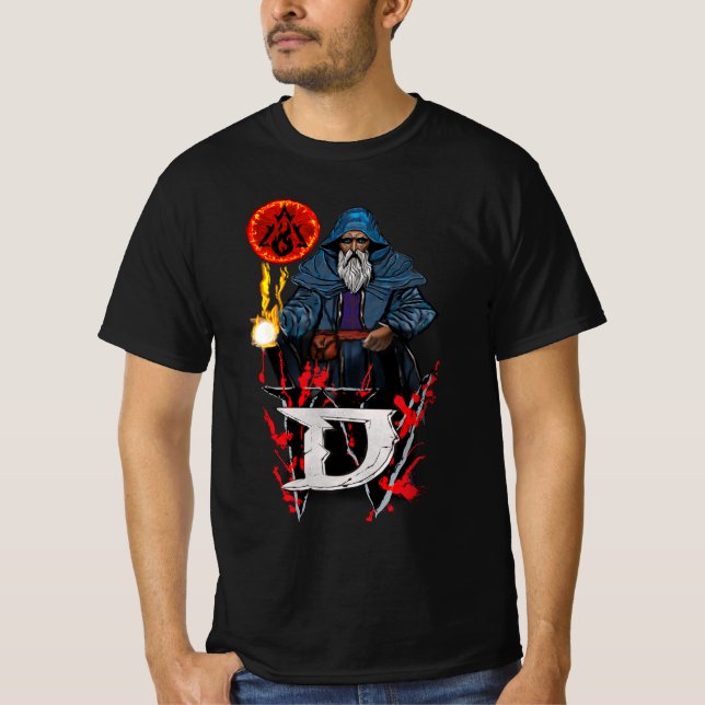 Camiseta D4 Sorcerer (Frente)