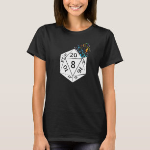 Camiseta D 20 Dragões Fugindo De Um Papel