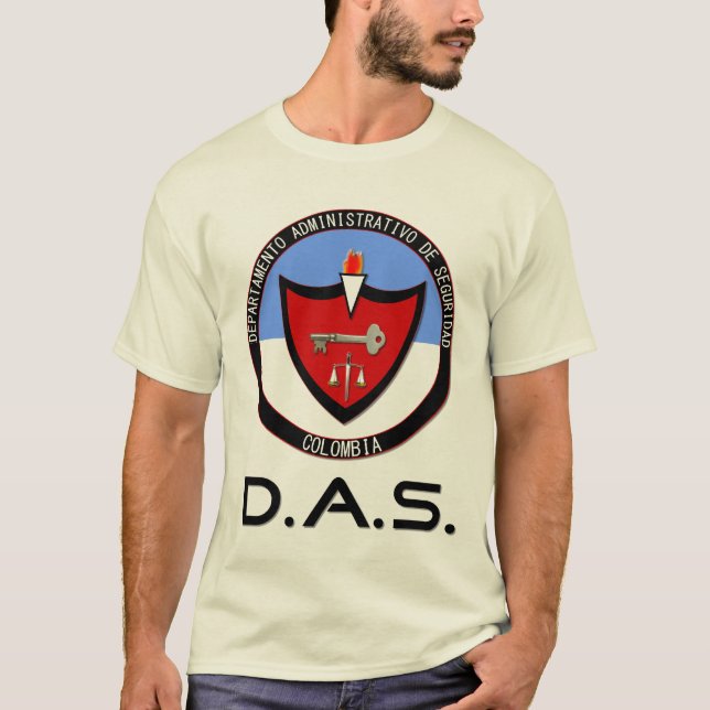 Camiseta D.A.S. colombiano (Frente)