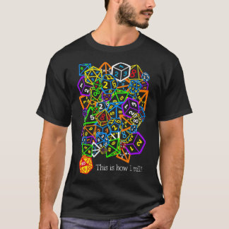 Camiseta D&amp;D (Dungeons and Dragon) - É assim que eu faç