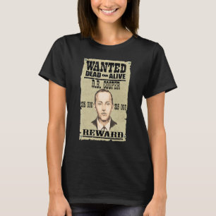 Camiseta D B Cooper Procurado Onde Você Está 1