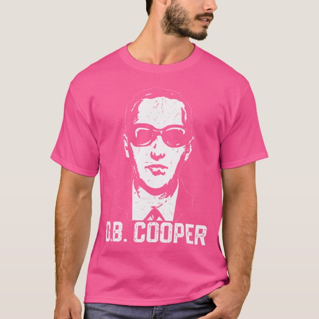 Camiseta D B Cooper Skydiving Funny Skyjacker Hijack I Am D (Frente)