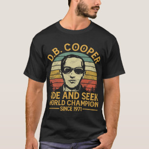 Camiseta D.B. Coopers Oculta E Procura Champion Desde 1971