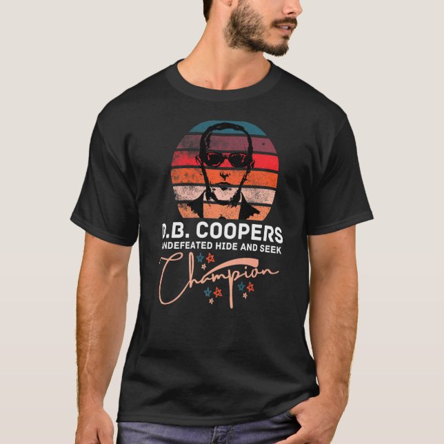 Camiseta D B Coopers Skydiving School Portland Oregon (Frente)