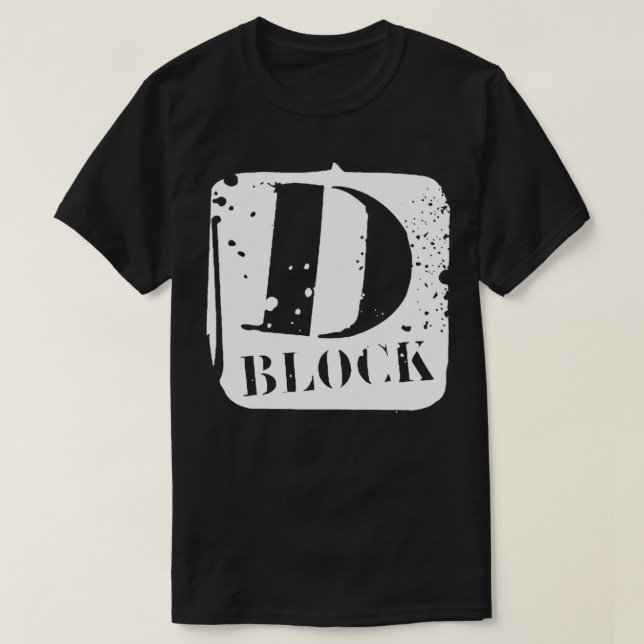 Camiseta D Block Music Essential T-Shirt (Frente do Design)