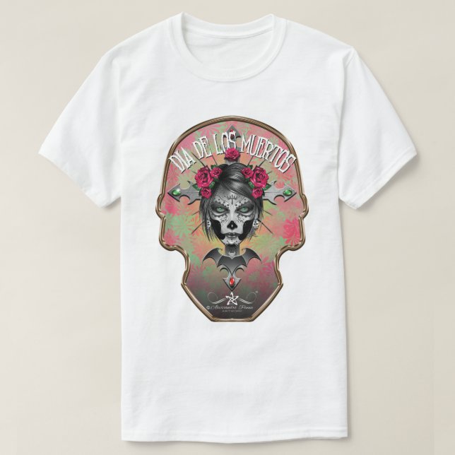 Camiseta D.D.L.M. La Catrina (Frente do Design)