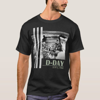 Camiseta D Dia 06 junho 1944 WW2 Aterros Normandos 2