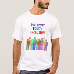 CAMISETA D.E.I. DIVERSIDADE, CAPITAL PRÓPRIO E INCLUSÃO